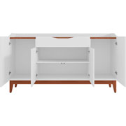 Foto de Mueble P/Tv Alterego Ravena Matisse 50450529 Blanco/Nogal 