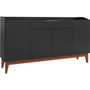 Foto de Mueble P/Tv Alterego Ravena Matisse 50450570 Negro/Nogal 