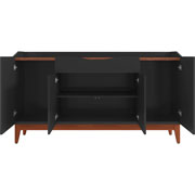 Foto de Mueble P/Tv Alterego Ravena Matisse 50450570 Negro/Nogal 