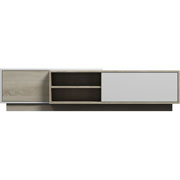 Foto de MUEBLE P/TV ALTEREGO SIGMA HOLI SIGMA-RTV-1D BLANCO/ROBLE 