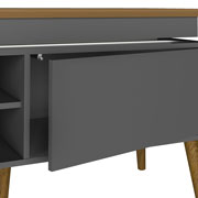 Foto de Mueble Para Tv Bertolini Lumina Roble/Grafito 