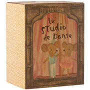 Foto de Muñeco Maileg Ballet Mice In Dance Studio 