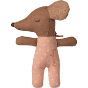 Foto de Muñeco Maileg Sleepy Wakey Baby Mouse Rose 
