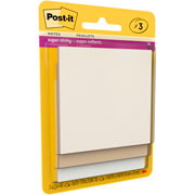 Foto de Notas Adhesivas Post-it Coleccion Neutrality 3x3 Pulgadas Paquete con 3 