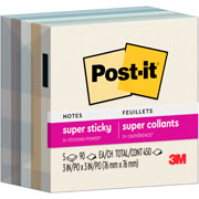 Foto de Notas Adhesivas Post-it Cubo Neutrality 3x3 Pulgadas Paquete con 5 