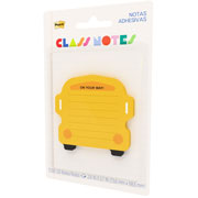 Foto de Notas Adhesivas Post-it Forma de Autobus 2.9x2.7 Pulgadas con 50 Hojas 