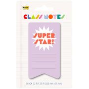 Foto de Notas Adhesivas Post-it Regreso a Clases Estrella 2.2x3.9 Pulgadas con 50 Hojas 