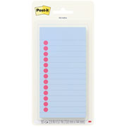 Foto de Notas Adhesivas Post-it To Do List Rayada 2.9x5.7 Pulgadas con 50 Hojas 