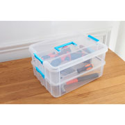 Foto de Organizador Multiusos Tng 36.5x27x19cm Transparente 