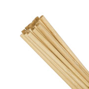 Foto de Palos Cilíndricos Barrilito Color Natural 0.5X15Cm Con 25 Piezas 