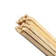 Foto de Palos Cuadrado Barrilito Color Natural 0.5X11Cm Con 25 Piezas 