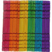 Foto de Palos Para Armar Barrilito Colores Surtidos 1X11.5Cm Con 50 Piezas 