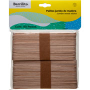 Foto de Palos Planos Barrilito Color Natural 1.8X15.2Cm Con 80 Piezas 