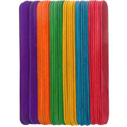 Foto de Palos Planos Barrilito Colores Surtidos 1.8X15.2Cm Con 80 Piezas 