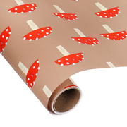Foto de Papel de Regalo OLE Mushrooms en Rollo 70 cm x 3 m 