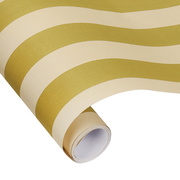 Foto de Papel de Regalo OLE Stripes Seaweed en Rollo 70 cm x 3 m 