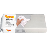 Foto de Paquete De Pasta Moldeable Jovi Blanca De 250G Con 8 Piezas 