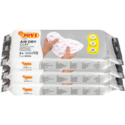 Foto de Paquete De Pasta Moldeable Jovi Blanca De 500G Con 3 Piezas 