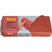 Foto de Paquete De Pasta Moldeable Jovi Terracota De 500G Con 3 Piezas 