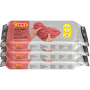 Foto de Paquete De Pasta Moldeable Jovi Terracota De 500G Con 3 Piezas 