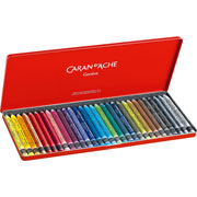 Foto de Pastel de cera Caran D´Ache Neocolor estuche con 30 colores 