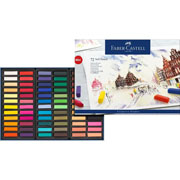 Foto de Pastel Suaves Faber-Castell Goldfaber Set con 72 