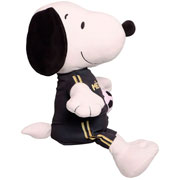 Foto de Peluche Snoopy Color Blanco Uniforme Negro De Seleccion Mexico 