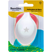 Foto de Perforadora Jumbo 50 Mm Barrilito Forma Estrella 