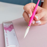 Foto de Pincel Da Vinci Pretty Color Rosa 