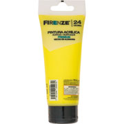 Foto de Pintura acrílica Firenze 100 ml amarillo limon 