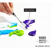 Foto de Pintura acrílica Liquitex básico 22 ml caja con 12 piezas 