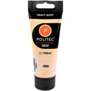 Foto de Pintura Acrilica Politec L-3000 100ml Crema 3020 