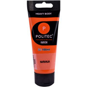 Foto de Pintura Acrilica Politec L-3000 100ml Naranja 3008 