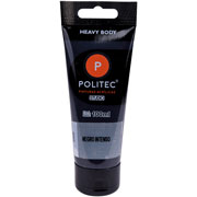Foto de Pintura Acrilica Politec L-3000 100ml Negro Intenso 3002 