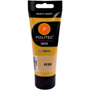 Foto de Pintura Acrilica Politec L-3000 100ml Ocre 3003 