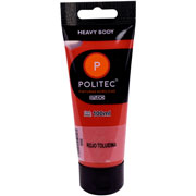 Foto de Pintura Acrilica Politec L-3000 100ml Rojo Toluidino 3009 