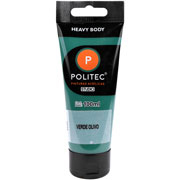 Foto de Pintura Acrilica Politec L-3000 100ml Verde Olivo 3036 