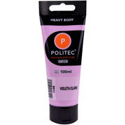Foto de Pintura Acrilica Politec L-3000 100ml Violeta Claro 3011 