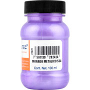 Pintura Acrilica Politec Morado Metalico 100 ml No 534 Caja c/6 piezas 29522 - Código: 29522 | Compra en Guadalajara