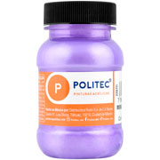 Foto de Pintura Acrílica Politec Morado Metálico L/500 100 ML 