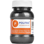 Foto de Pintura Acrilica Politec L/700 Metal 100Ml Graf Perlado 