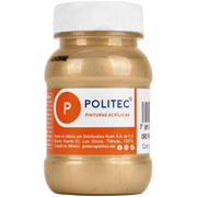 Foto de Pintura Acrilica Politec L/700 Metal 100Ml Oro Perlado 