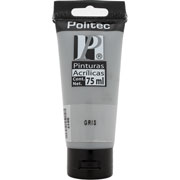 Foto de Pintura Acrílica Politec Gris L/300 75 ML 