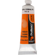 Foto de Pintura Acrílica Politec Azul Cobalto L/900 S-A 60 ML  