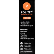 Foto de Pintura Acrílica Politec Tinta Cadmio 30 ML 