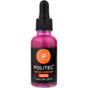 Foto de Pintura Acrílica Politec Tinta Magenta 30 ML 