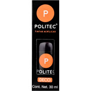 Foto de Pintura Acrílica Politec Tinta Malva 30 ML 