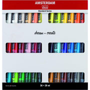 Foto de Pintura Acrilica Royal Talens Con 36 Tubos De 20Ml 