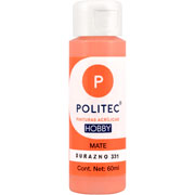 Foto de Pintura Acrilico Politec Hobby Mate Durazno #331 60 ml 