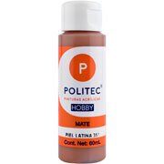 Foto de Pintura Acrilico Politec Hobby Mate Piel Latina #351 60 ml 